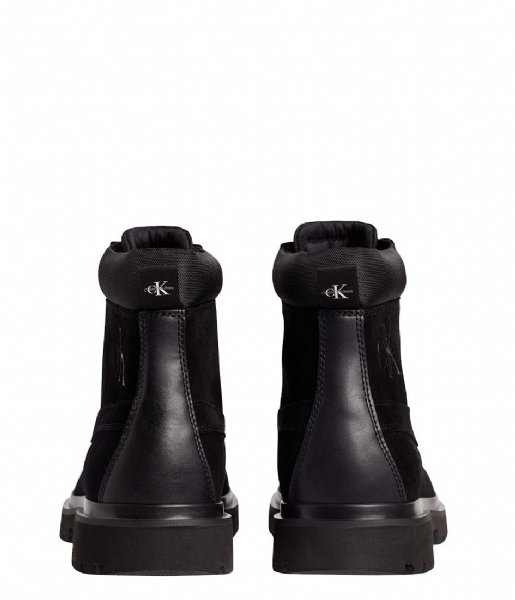 Calvin Klein  Lug Mid Laceup Boot Hike Black (BDS)