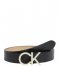 Calvin Klein  Re-Lock Ck Logo Belt Ck Black (BAX)