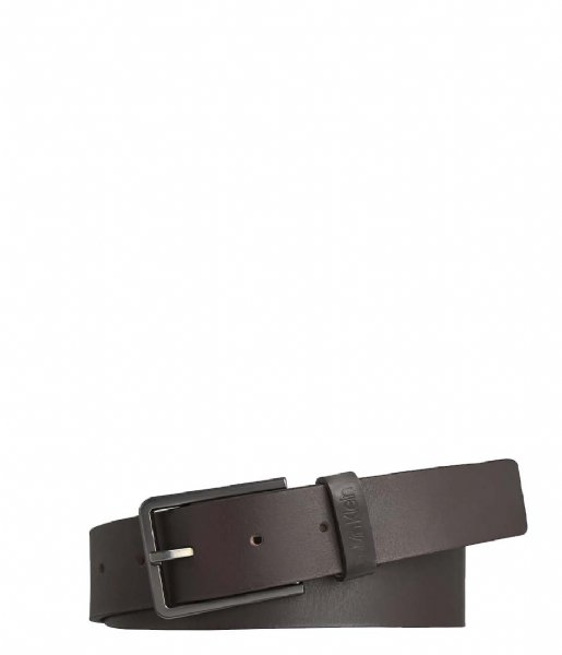 Calvin Klein  35mm Essential Belt Dark Brown (GUE)