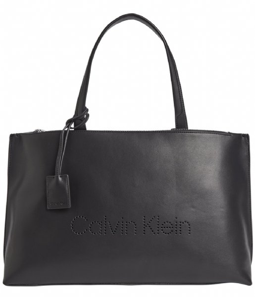 Calvin Klein  Ck Set Shopper Large Ck Black (BAX)