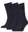 Calvin Klein  Men Sock 3P Navy (002)