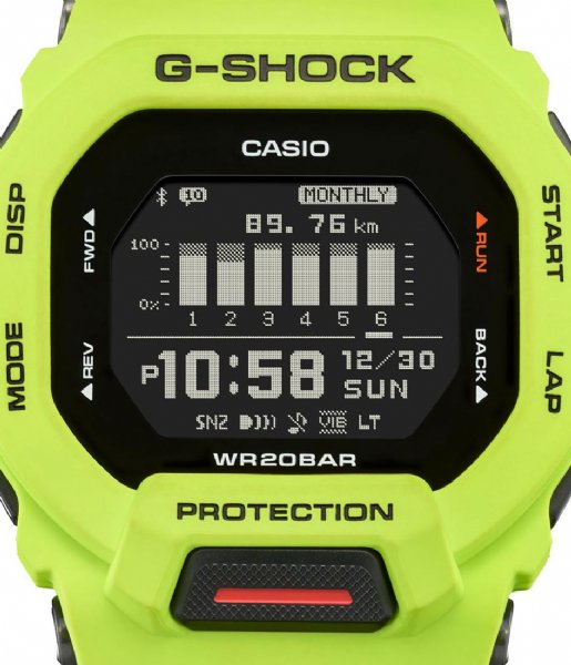 G-Shock  G-Squad GBD-200-9ER Geel