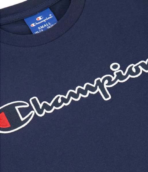 Champion  Kids Crewneck T-Shirt NVB (BS538)