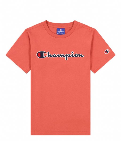 Champion  Crewneck T-Shirt Hot Sauce (MS067)