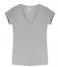 Claesens  V-Neck T-Shirt SS Grey Melee