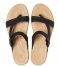 Crocs  Crocs Tulum Toe Post Sandal Black Tan (00W)