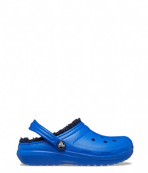 Crocs  Classic Lined Clog Kids Blue Bolt (4KZ)