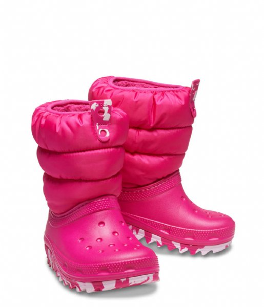 Crocs  Classic Neo Puff Boot Kids Candy Pink (6X0)