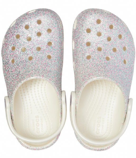 Crocs  Classic Glitter Clog K Glitter Oyster (159)