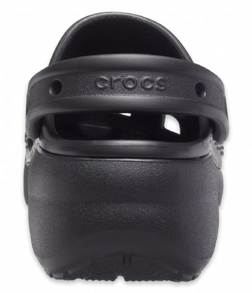 Crocs  Classic Platform Clog W Black (1)