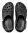 Crocs  Classic Platform Clog W Black (1)