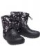 Crocs  Classic Lined Neo Puff Tie Dye Boot Black (1)