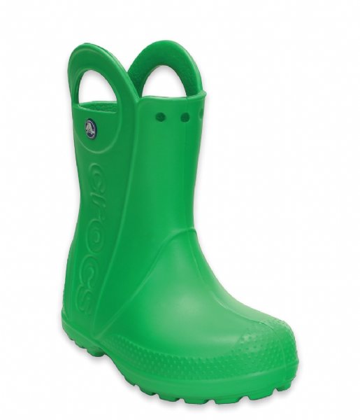 Crocs  Handle It Rain Boot Kids Grass Green (3E8)