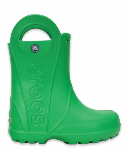 Crocs  Handle It Rain Boot Kids Grass Green (3E8)