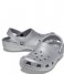 Crocs  Classic Glitter Clog Silver colored (040)
