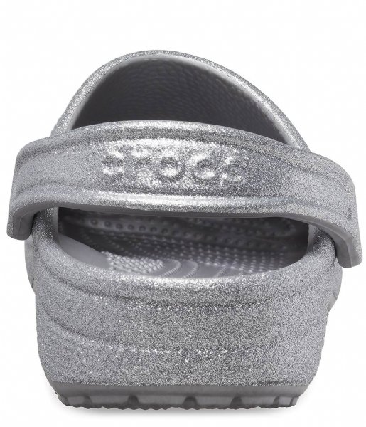 Crocs  Classic Glitter Clog Silver colored (040)