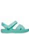 Crocs  Classic Cross Strap Charm Sandal T Pistachio (3U3)