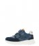 Develab  Boys Low Cut Sneaker 2 Velcro Blue Suede (623)