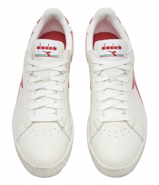 Diadora  Game L Low Waxed White Red Pepper (C5147)