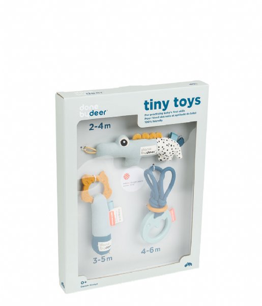 Done by Deer  Tiny Activity Gift Set Deer Friends Blue (4313592)