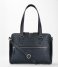 FMME  Charlotte Laptop Business Bag Croco 13.3 Inch black (001)