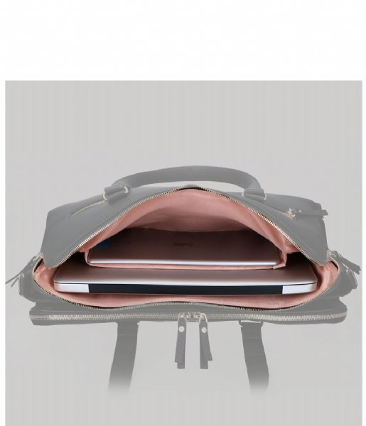 FMME  Charlotte Laptop Business Bag Nature 13.3 cognac (023)