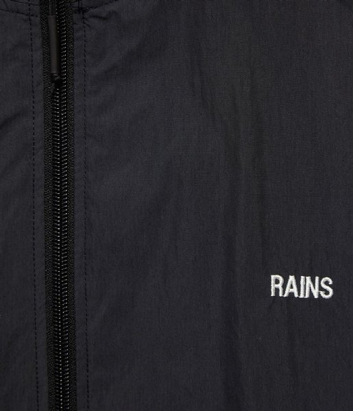 Rains  Woven Jacket Black (1)