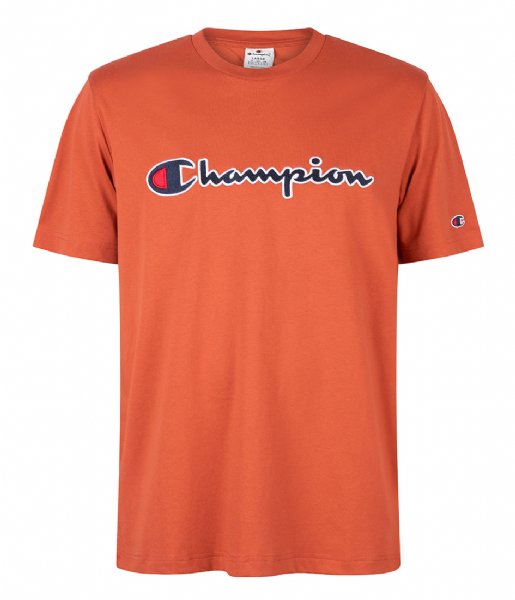 Champion  Crewneck T-Shirt Hot Sauce (MS067)
