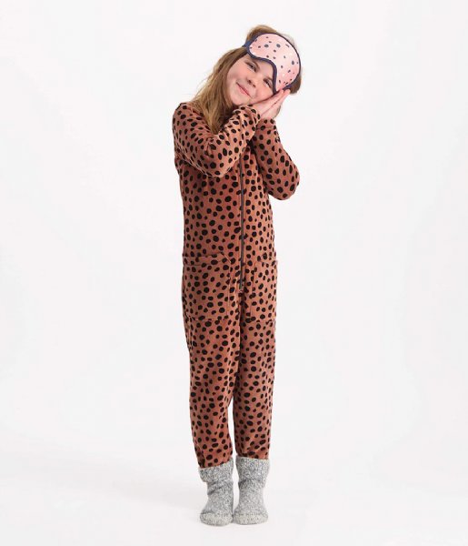 Claesens  Girls Jumpsuit Leopard Dots