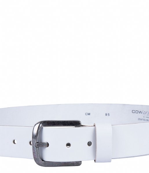 Cowboysbelt  Belt 403001 White (200)