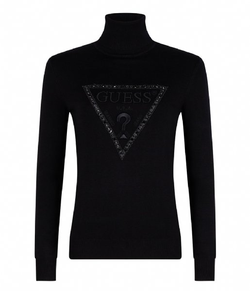 Guess  Noemi Tn Long Sleeve Sweater Jet Black A996 (JBLK)