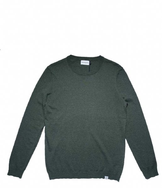 Nowadays  Merino Crew Neck Sweater Mineral Green (751)