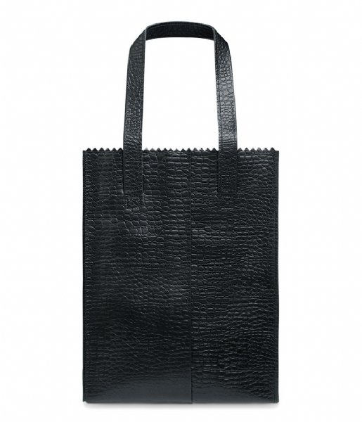 MYOMY  My Paper Bag Shopper Croco black (10273014)