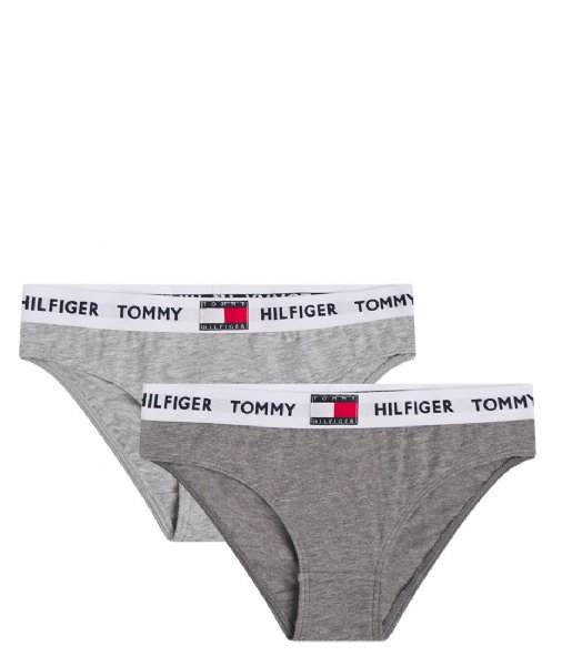 Tommy Hilfiger  2P Bikini Mid Grey Heather  Dark Grey Heather (0UC)