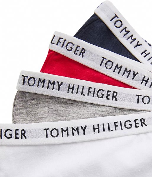 Tommy Hilfiger  7P Bikini Desert Sky Mid Grey Ht Red White (0SM)