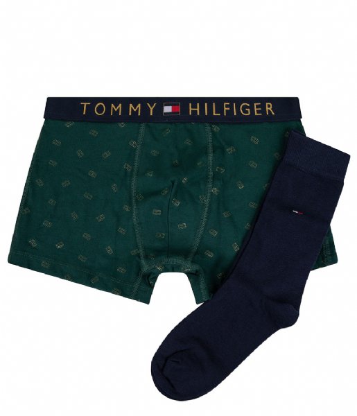 Tommy Hilfiger  Trunk & Sock Set Fine Flag Des Sky (0UH)