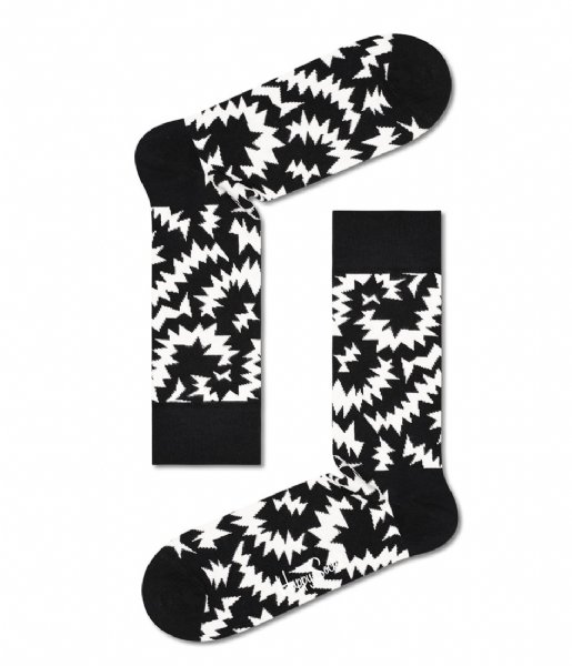 Happy Socks  4-Pack Black & White Socks Gift Set Black & Whites