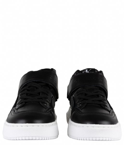 Calvin Klein  Chunky Cupsole Laceup Mid Lth Wn Black (BDS)