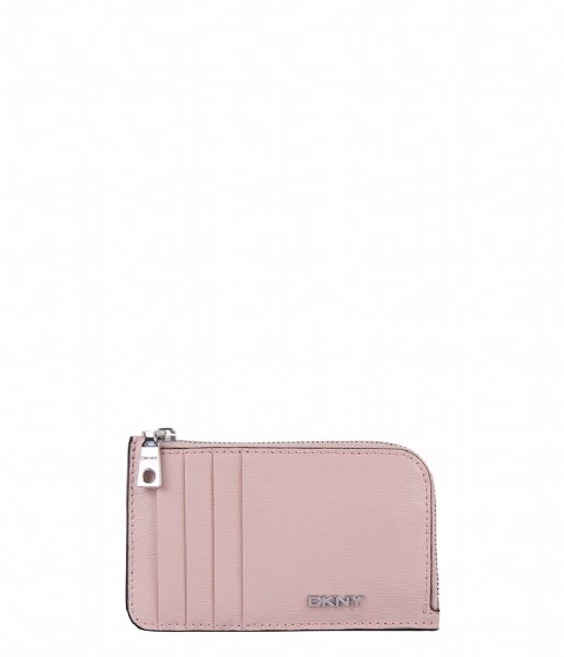 DKNY  Bryant Zip Card Holder Cashmere silver