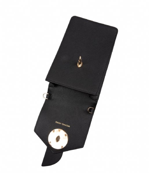 Michael Kors  Mk Charm Small Ns Phone Crossbody Black (001)