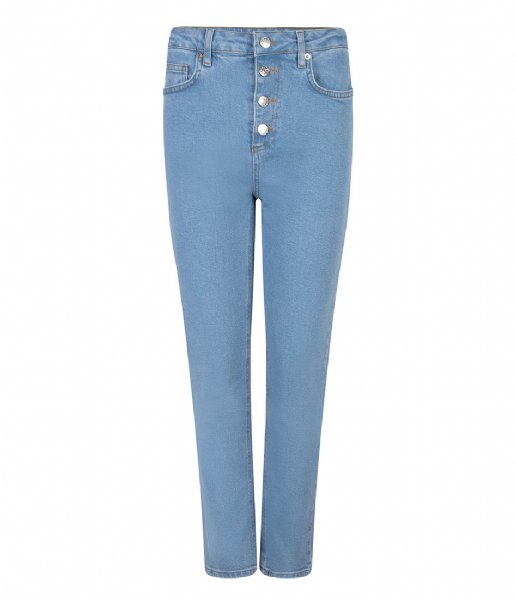 NA-KD  Button Up Skinny Jeans Light Blue (0047)