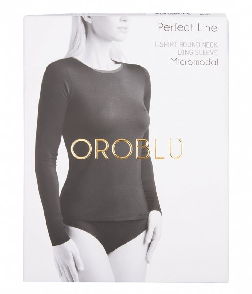 Oroblu  Perfect Line T-Shirt Long Sleeve Ivory (1502)