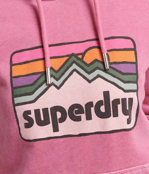 Superdry  Vintage 90S Terrain Hood Raspberry Sorbet (34Y)