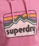 Superdry  Vintage 90S Terrain Hood Raspberry Sorbet (34Y)