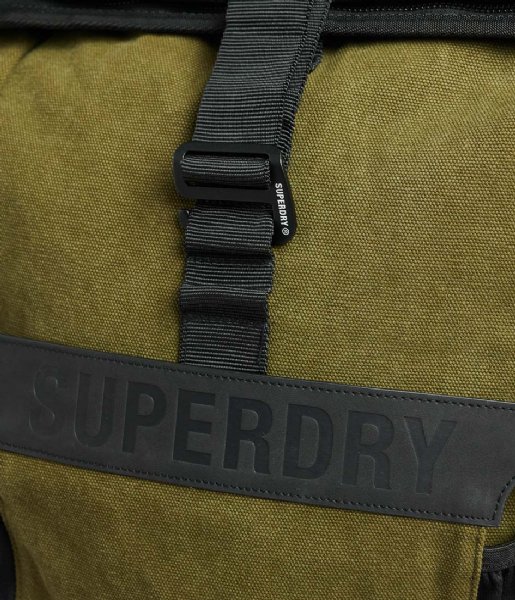 Superdry  Vintage Rolltop Backpack Army Green (43E)