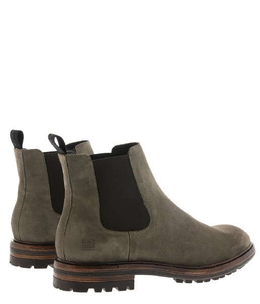 Blackstone  Suede Chelsea Boots Taupe