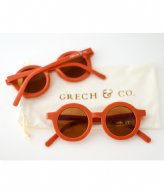 Grech and Co Sustainable Sunglasses Kids Rust