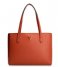 Guess  Downtown Chic Turnlock Tote Whiskey