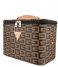 Guess  40Th Anniversary Beauty Case Brown
