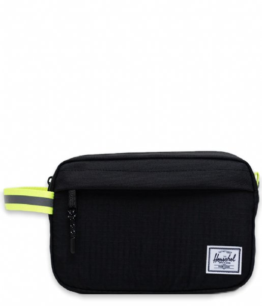Herschel Supply Co.  Chapter Black Enzyme Ripstop/Black/Safety Yellow (04886)
